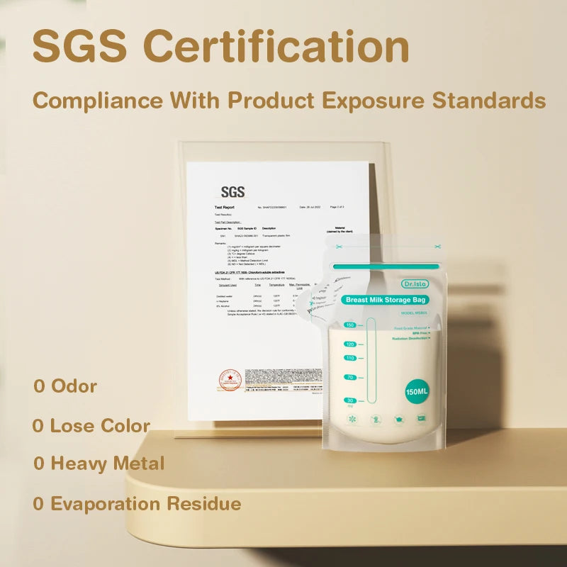 OneSiena™ Premium Breast Milk Storage Bags | Zero-Leak & BPA Free